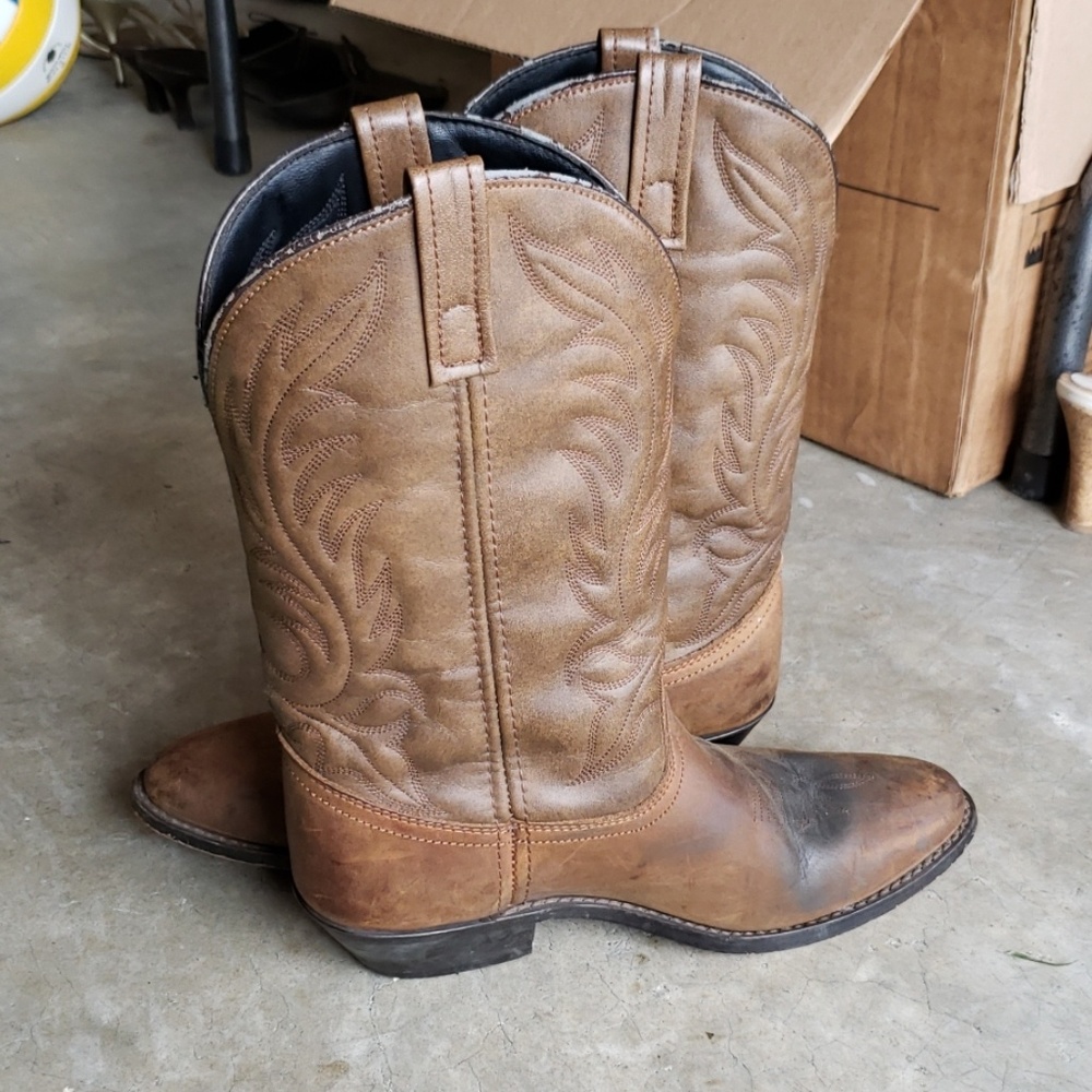 Lea Vamp Fox Cowgirl boots